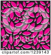 Poster, Art Print Of Black And Pink Background