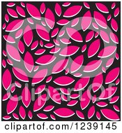 Poster, Art Print Of Black And Pink Background 2