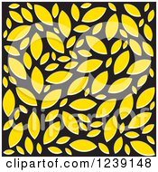 Poster, Art Print Of Black And Yellow Background