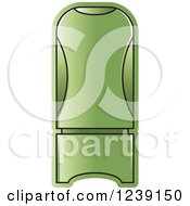 Poster, Art Print Of Green Perfume Bottle 2