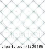 Poster, Art Print Of Seamless White And Gray Diamond Pattern Tile Background