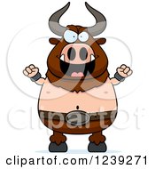 Poster, Art Print Of Evil Minotaur Bull Man
