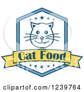 Poster, Art Print Of Cat Food Shield Label