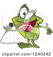 Karaoke Frog Singing