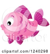 Poster, Art Print Of Pink Fish