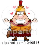 Loving Roman Centurion With Open Arms And Hearts