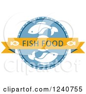 Poster, Art Print Of Fish Food Label