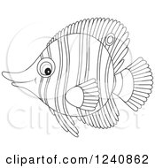 Poster, Art Print Of Black And White Butterflyfish