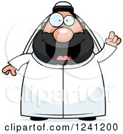 Poster, Art Print Of Chubby Sheikh With An Idea