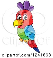 Poster, Art Print Of Colorful Parrot