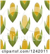 Poster, Art Print Of Seamless Corn Background Pattern