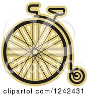One Wheel Penny Farthing Cycle