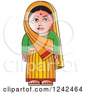 Poster, Art Print Of Indian Lady