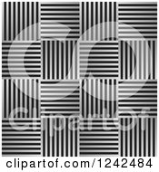 Clipart Of A Background Of Weaved Line Tines Royalty Free Vector Illustration