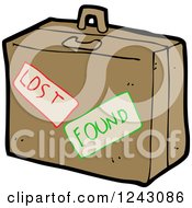 Poster, Art Print Of Lost And Found Briefcase