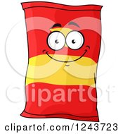 Poster, Art Print Of Potato Chip Bag Character
