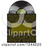 Poster, Art Print Of Phonograph Gramophone Vinyl Record And Sleeve