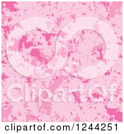 Clipart Of A Background Of Pink Texture Royalty Free Vector Illustration