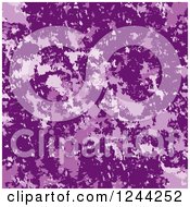 Clipart Of A Background Of Purple Texture Royalty Free Vector Illustration by Lal Perera