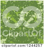 Clipart Of A Background Of Green Texture Royalty Free Vector Illustration by Lal Perera