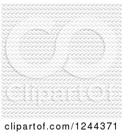 Clipart Of A Seamless White Rope Texture Background Royalty Free Vector Illustration