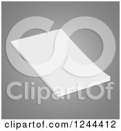 Clipart Of Pages On Gray Royalty Free Vector Illustration