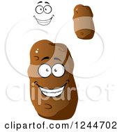 Poster, Art Print Of Happy Potato Character
