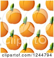 Seamless Apricot Background