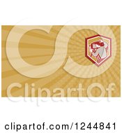 Clipart Of A Photographer Background Or Business Card Design Royalty Free Illustration
