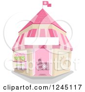 Pink Whimsical Flower Shop