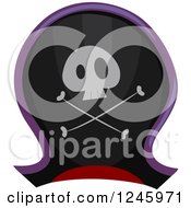 Clipart Of A Pirate Hat Royalty Free Vector Illustration