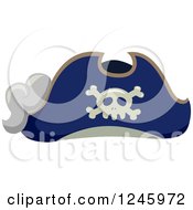 Clipart Of A Pirate Hat Royalty Free Vector Illustration