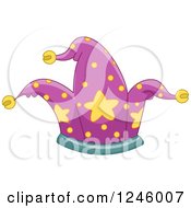 Clipart Of A Fool Hat Royalty Free Vector Illustration