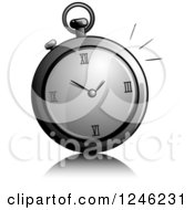 Grayscale Stop Watch