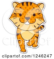 Poster, Art Print Of Patterned Safari Zoo Animal Tiger
