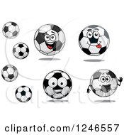 Poster, Art Print Of Soccer Balls