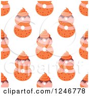 Clipart Of A Seamless Number Eight Cookie Background Royalty Free Vector Illustration