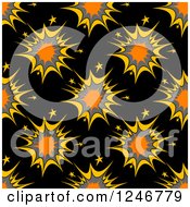 Poster, Art Print Of Seamless Explosion Background Pattern