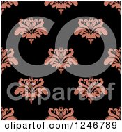 Poster, Art Print Of Seamless Floral Pattern Background