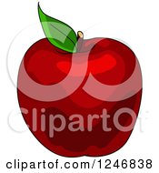 Poster, Art Print Of Red Apple