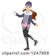 Poster, Art Print Of Teen Girl In Winter Apparel