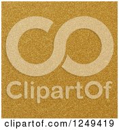 Clipart Of A Background Of Golden Glitter Texture Royalty Free Illustration
