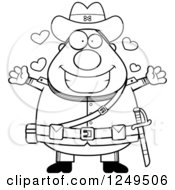Poster, Art Print Of Black And White Loving Chubby Civil War Confederate Soldier Man Wanting A Hug