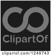 Clipart Of A 3d Carbon Fiber Texture Background Royalty Free Illustration
