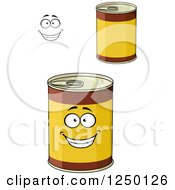 Clipart Of Food Cans Royalty Free Vector Illustration by Vector Tradition SM