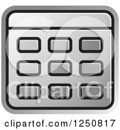 Poster, Art Print Of Silver Calculator