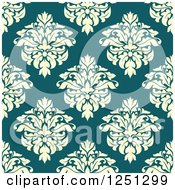 Poster, Art Print Of Seamless Floral Background Pattern