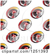 Clipart Of A Seamless Racing Muffler Background Pattern Royalty Free Vector Illustration