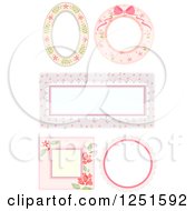 Poster, Art Print Of Shappy Chick Floral Frames
