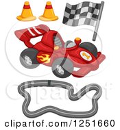 Race Car And Track Items